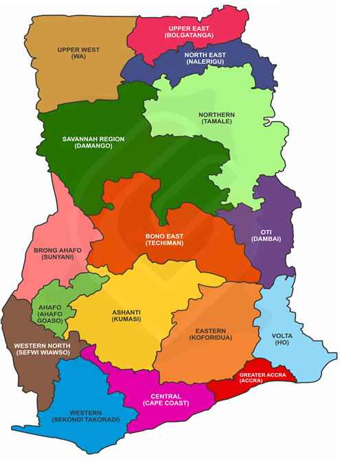 tourist attractions in ghana